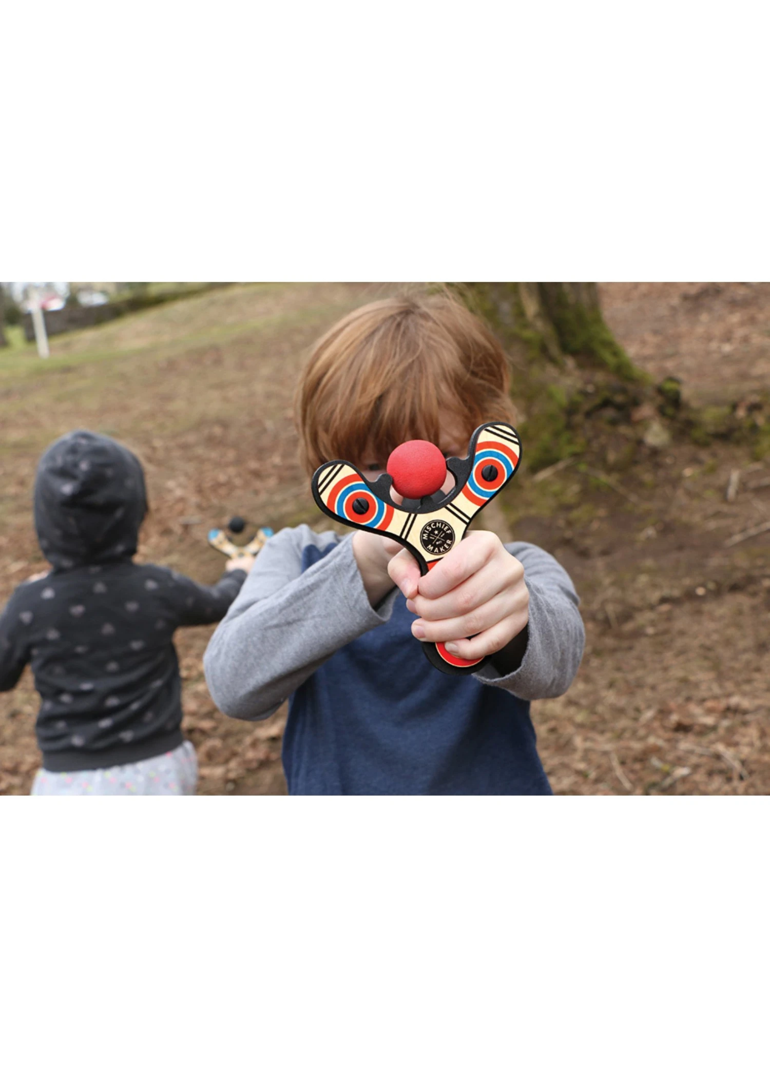 Mischief Maker Slingshot- Classic Red 4 Mischief Maker Slingshot- Classic Red - Image 2