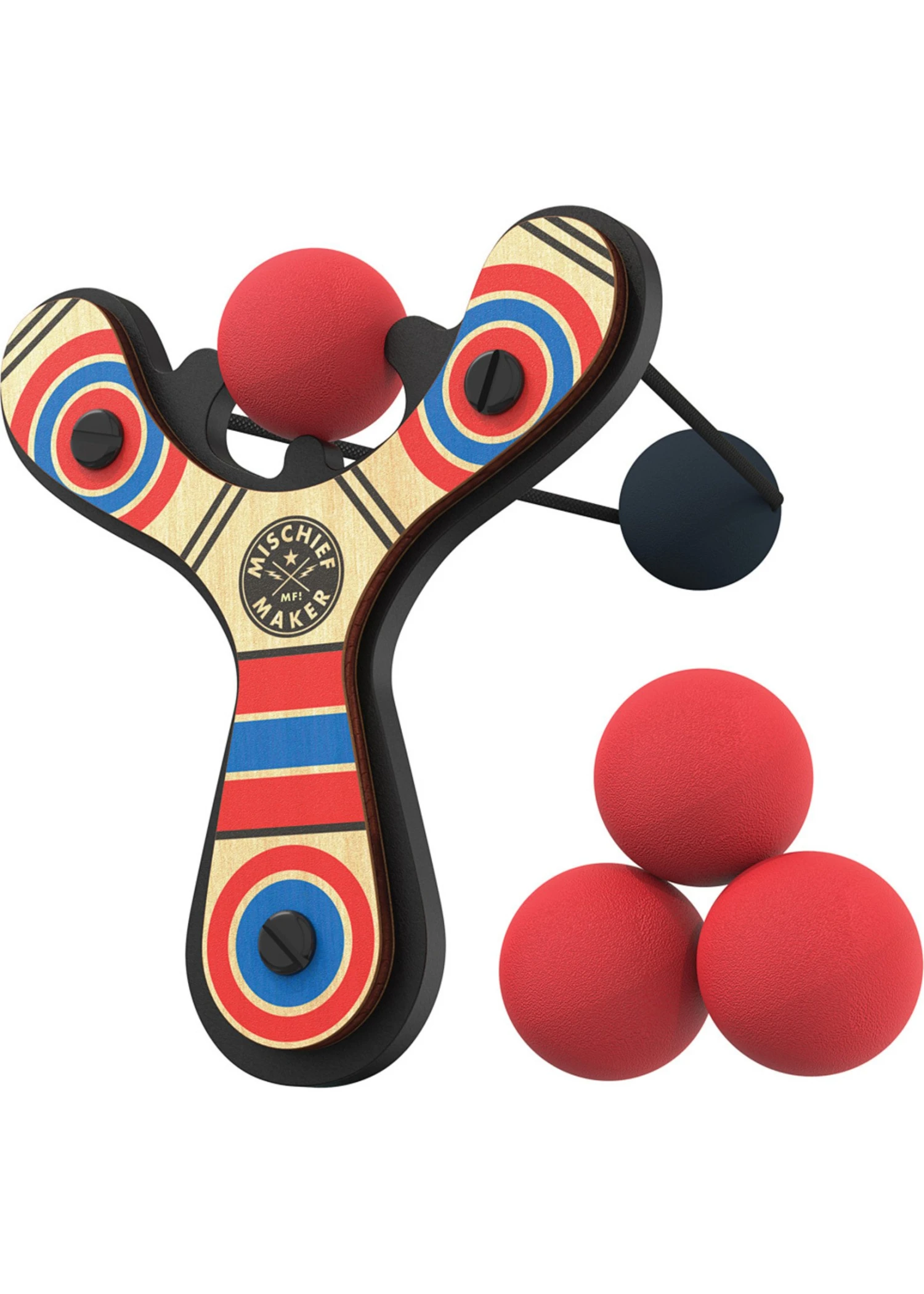 Mischief Maker Slingshot- Classic Red 5 Mischief Maker Slingshot- Classic Red - Image 3