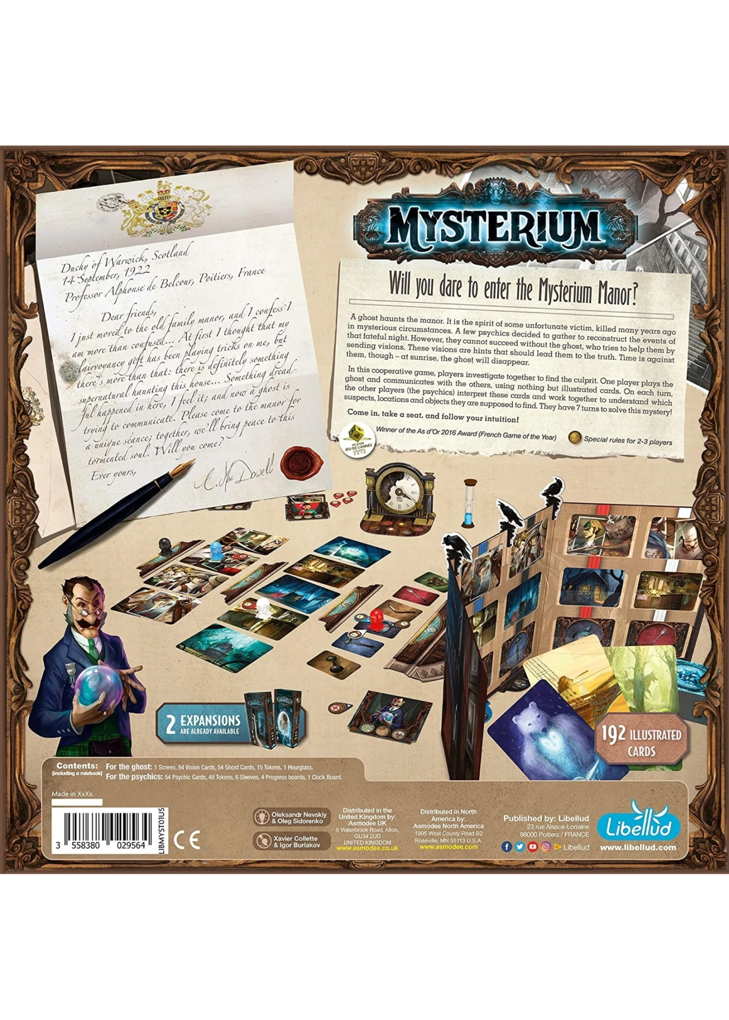 ASMODEE Mysterium 4 ASMODEE Mysterium - Image 2