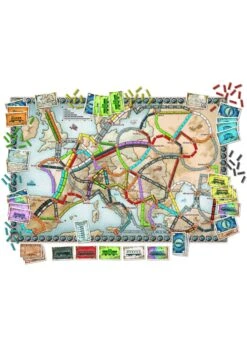 ASMODEE Ticket To Ride: Europe -BOARDGAMES Sales asmodee ticket to ride europe 2