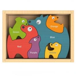 Begin Again Dog Family - 6 Piece Puzzle