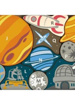 Space A To Z Puzzle -BOARDGAMES Sales begin again space a to z puzzle 3