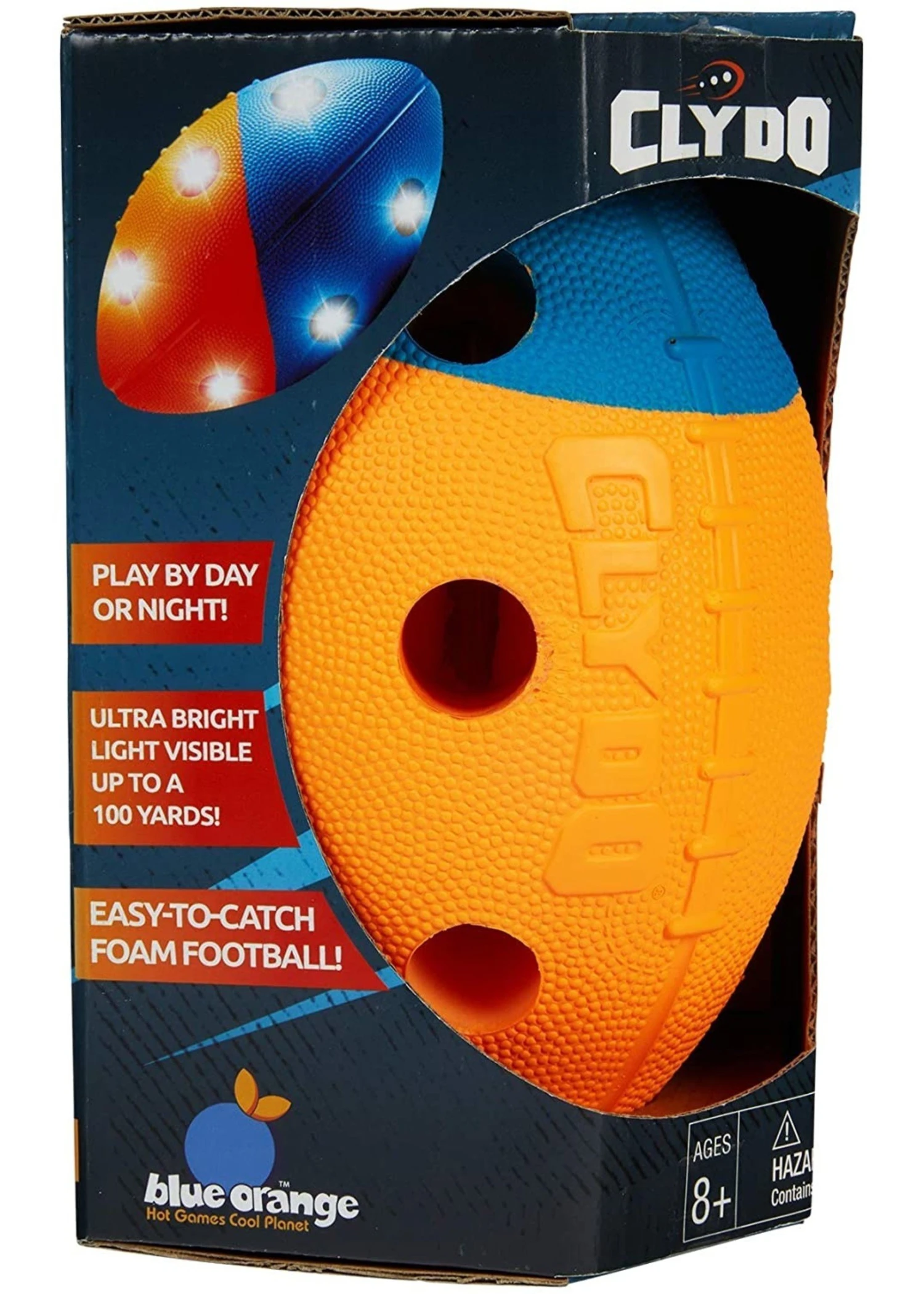 Blue Orange Clydo Football 3 Blue Orange Clydo Football