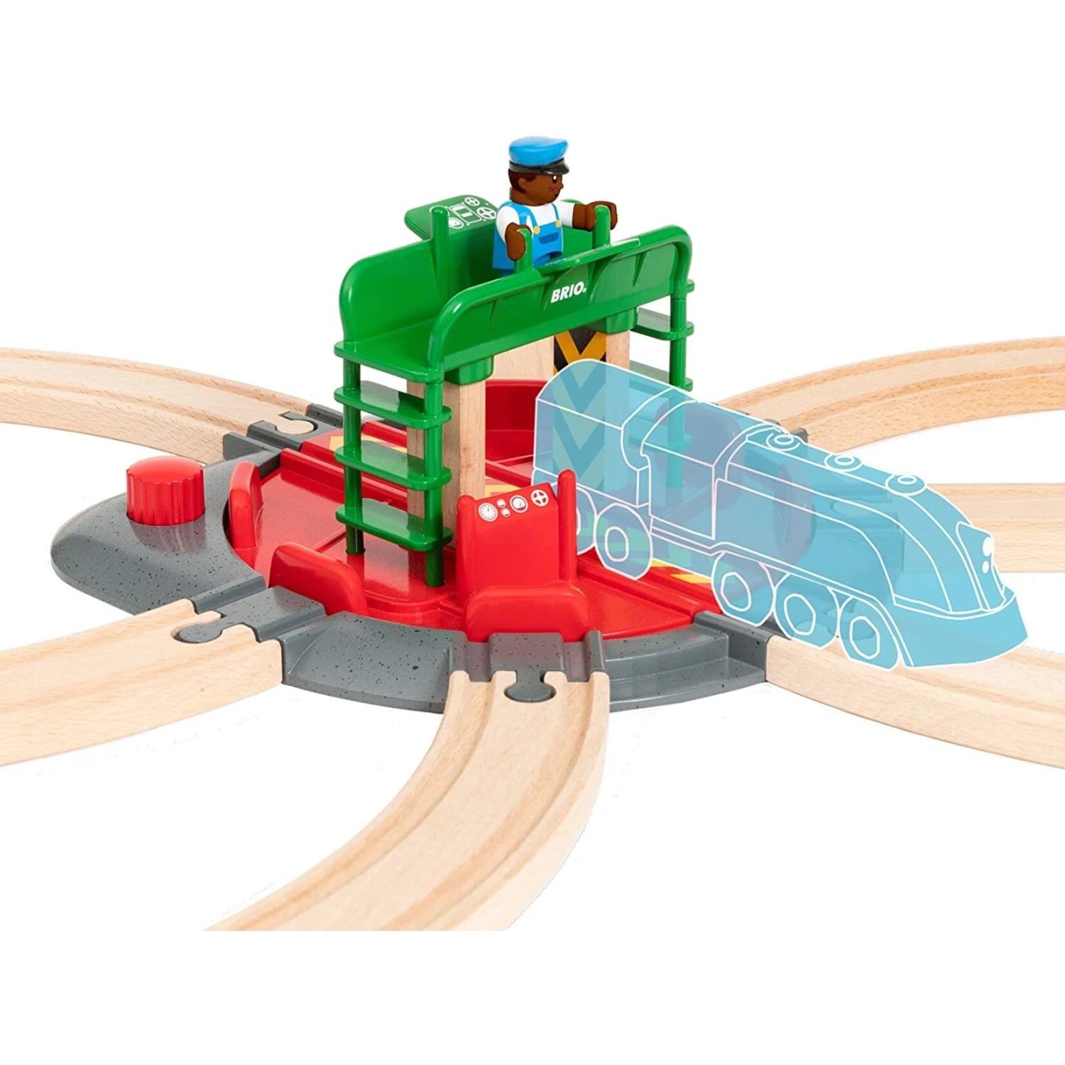 Brio 33476 - Turntable & Figure 5 Brio 33476 - Turntable & Figure - Image 3