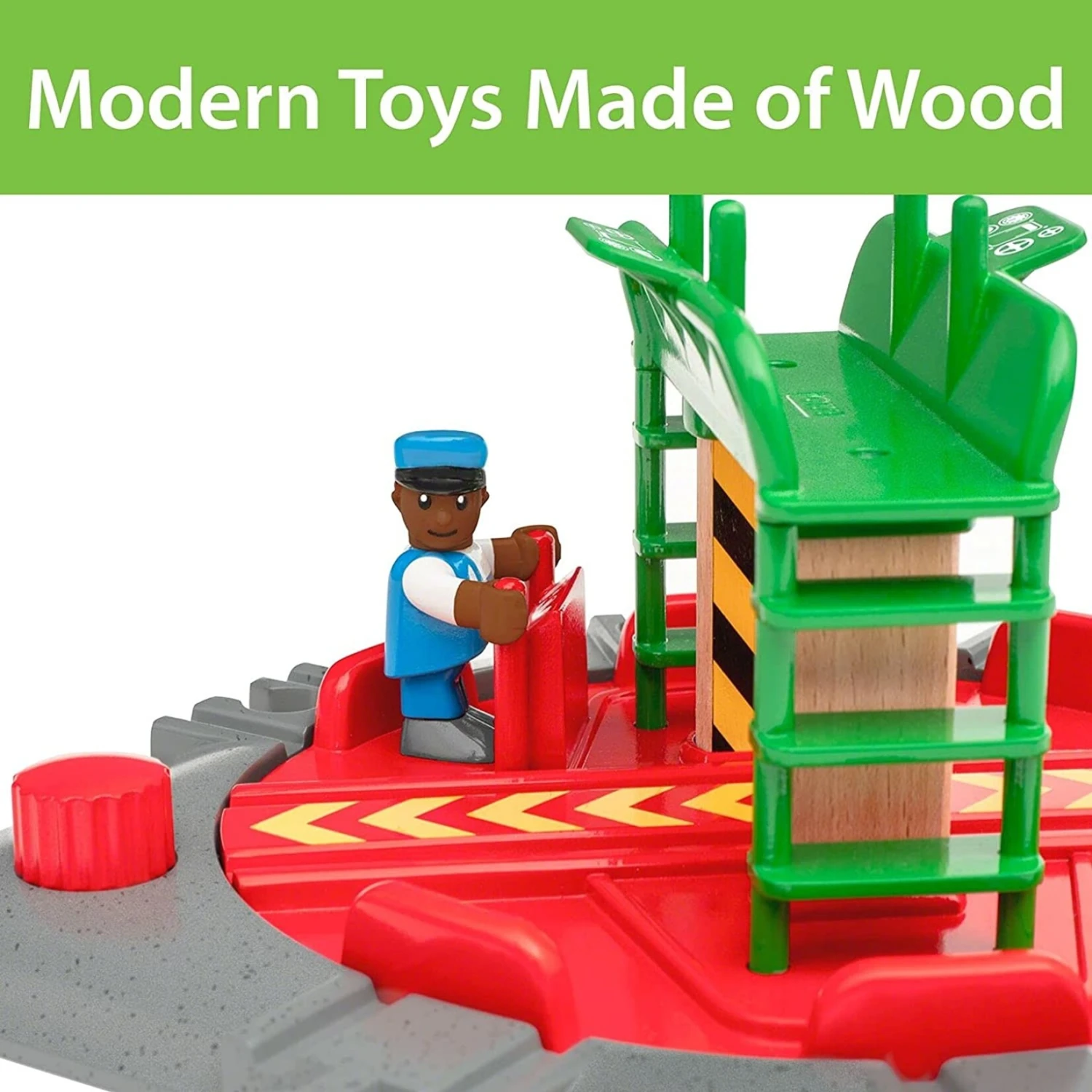 Brio 33476 - Turntable & Figure 6 Brio 33476 - Turntable & Figure - Image 4