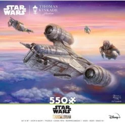 Ceaco Star Wars: The Mandalorian - The Escort - 550 Piece Puzzle