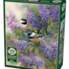 Hickadees & Lilacs - 1000 Piece Puzzle 2 Hickadees & Lilacs - 1000 Piece Puzzle -BOARDGAMES Sales cobble hill chickadees lilacs 1000 piece puzzle