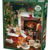 Hristmas Kittens - 1000 Piece Puzzle -BOARDGAMES Sales cobble hill christmas kittens 1000 piece puzzle