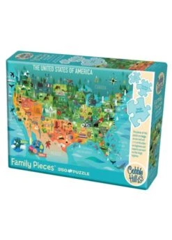 The United States Of America - 350 Piece Puzzle