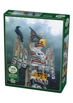 Totem Pole In The Mist - 1000 Piece Puzzle
