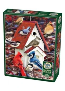Winter Birdhouse - 1000 Piece Puzzle