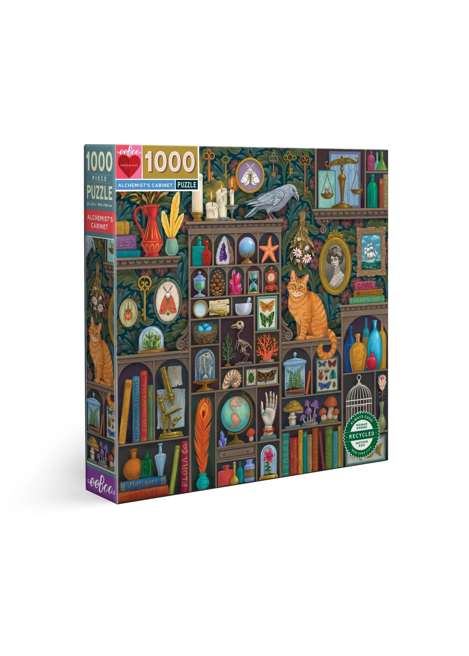 Eeboo Alchemist's Cabinet - 1000 Piece Puzzle 3 Eeboo Alchemist's Cabinet - 1000 Piece Puzzle