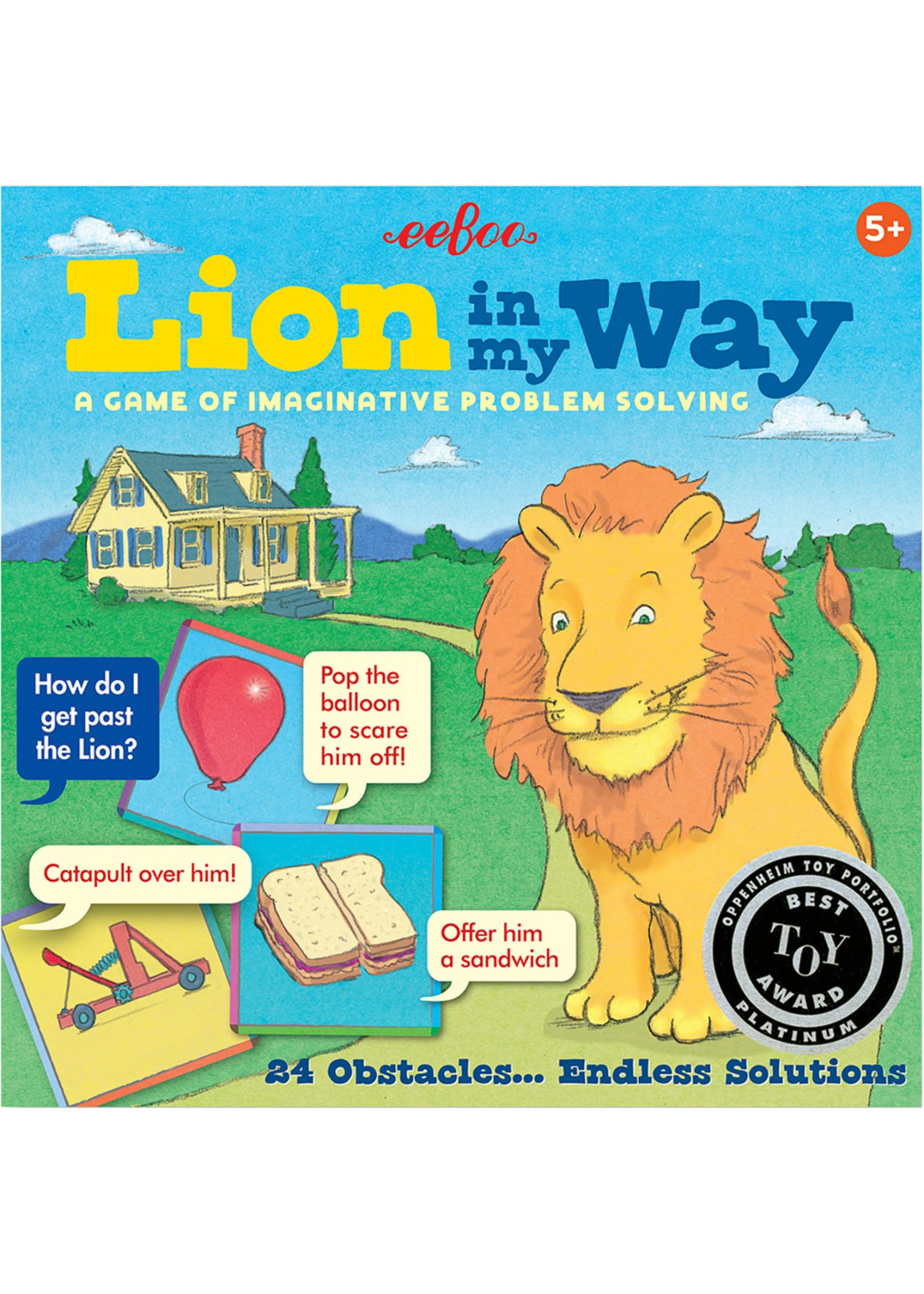 Eeboo Lion In My Way 3 Eeboo Lion In My Way