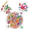 Eeboo Positivity Round - 500 Piece Puzzle -BOARDGAMES Sales eeboo positivity round 500 piece puzzle