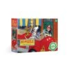 Eeboo Red Fire Truck - 20 Piece Puzzle -BOARDGAMES Sales eeboo red fire truck 20 piece puzzle 1