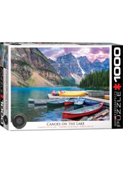 Eurographics Canoes On The Lake - 1000 Piece Puzzle