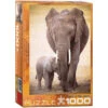 Eurographics Elephant And Baby - 1000 Piece Puzzle -BOARDGAMES Sales eurographics elephant and baby 1000 piece puzzle