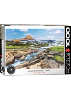 Eurographics Glacier National Park - 1000 Piece Puzzle