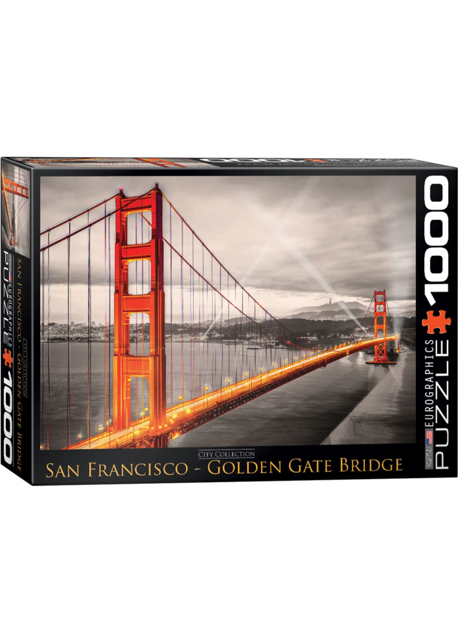 Eurographics Golden Gate Bridge - 1000 Piece Puzzle 3 Eurographics Golden Gate Bridge - 1000 Piece Puzzle
