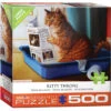 Eurographics Kitty Throne - 500 Piece Puzzle