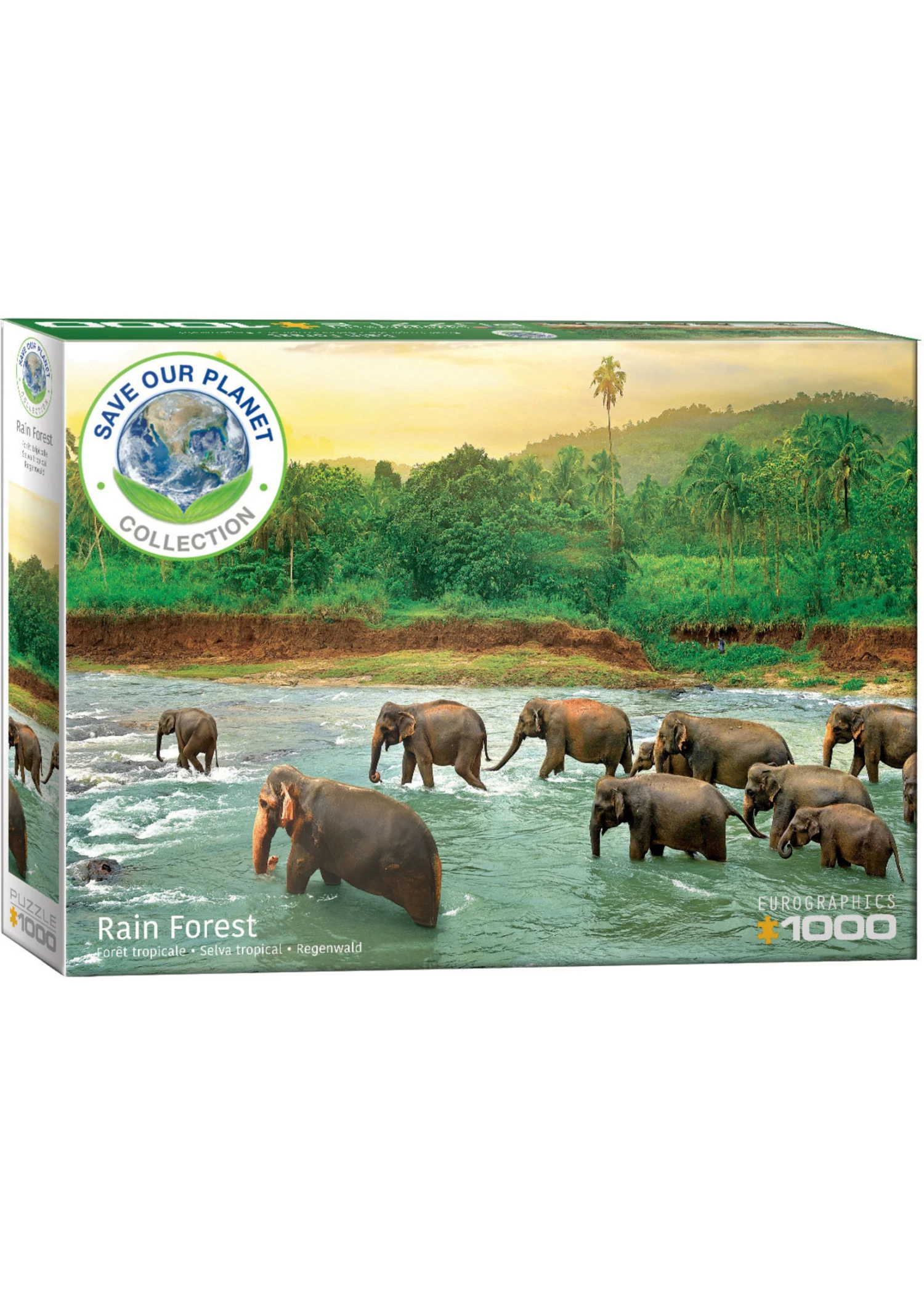 Eurographics Rainforest - 1000 Piece Puzzle 3 Eurographics Rainforest - 1000 Piece Puzzle