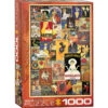 Eurographics Vintage Posters - 1000 Piece Puzzle -BOARDGAMES Sales eurographics vintage posters 1000 piece puzzle