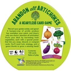 Gamewright Abandon All Artichokes -BOARDGAMES Sales gamewright abandon all artichokes 4
