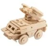 3D Wooden Puzzle - Anti-Aircraft Missile -BOARDGAMES Sales hands craft 3d wooden puzzle anti aircraft missile