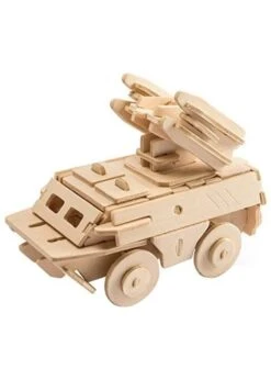 3D Wooden Puzzle - Anti-Aircraft Missile