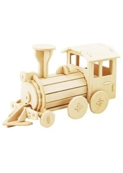 3D Wooden Puzzle - Locomotive