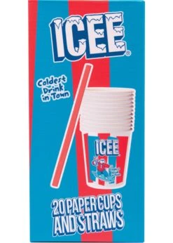 ICEE Cup And Straws