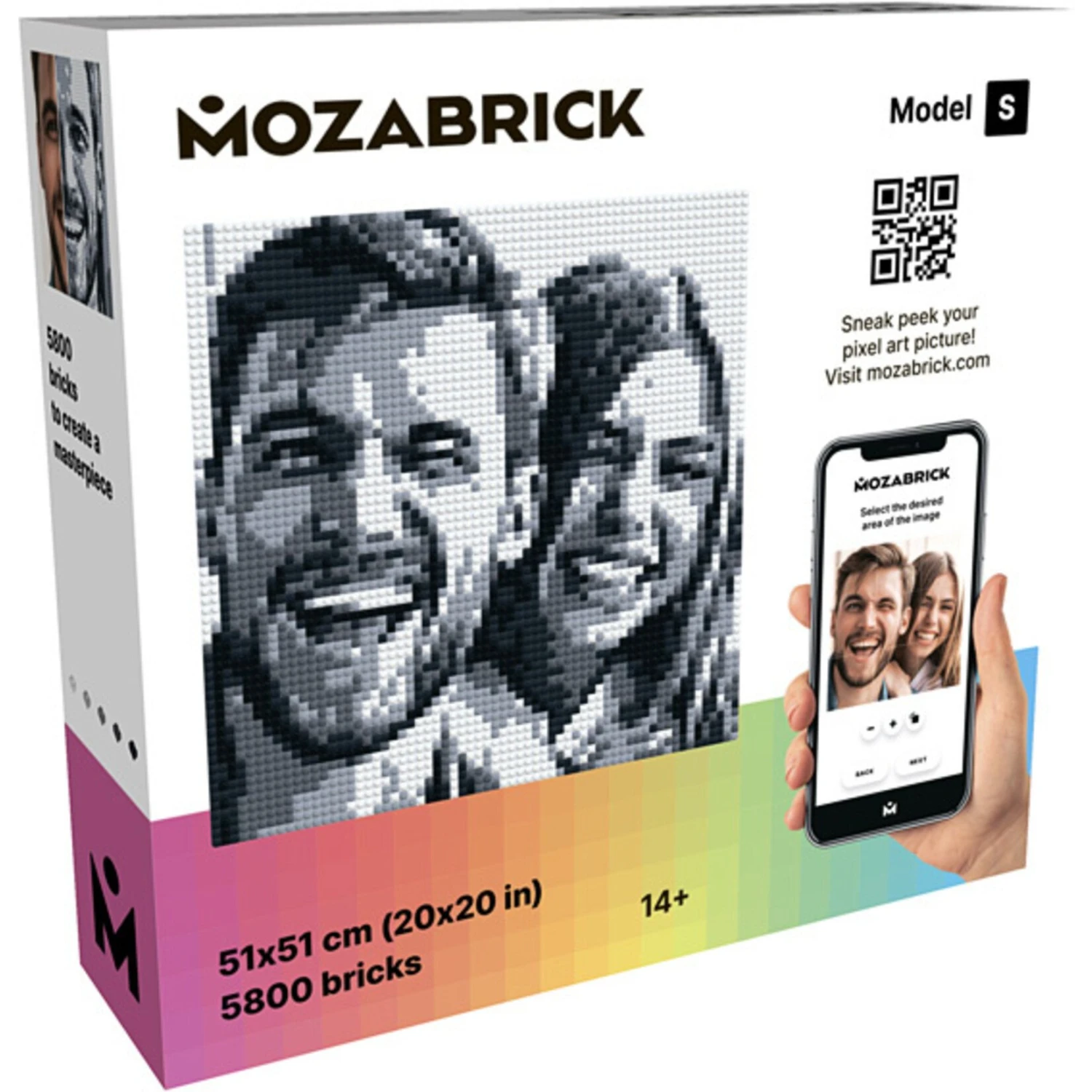 Mozabrick Mozabrick Photo Construction Set - Small 3 Mozabrick Mozabrick Photo Construction Set - Small