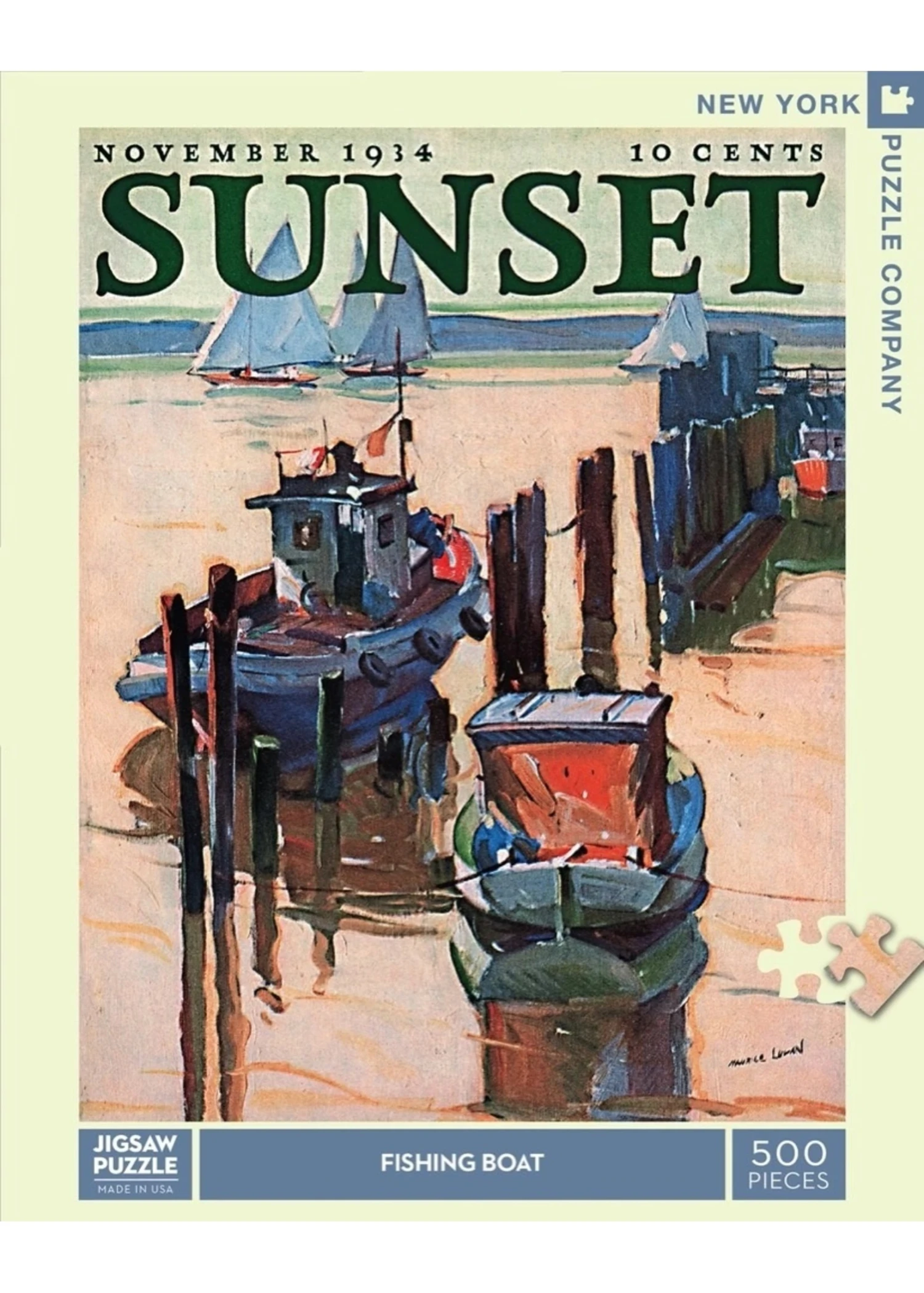 Fishing Boat - 500 Piece Puzzle 4 Fishing Boat - 500 Piece Puzzle - Image 2