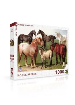 Horse Breeds - 1000 Piece Puzzle