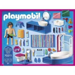 Playmobil 70211 - Bathroom With Tub 7 Playmobil 70211 - Bathroom With Tub -BOARDGAMES Sales playmobil 70211 bathroom with tub 2