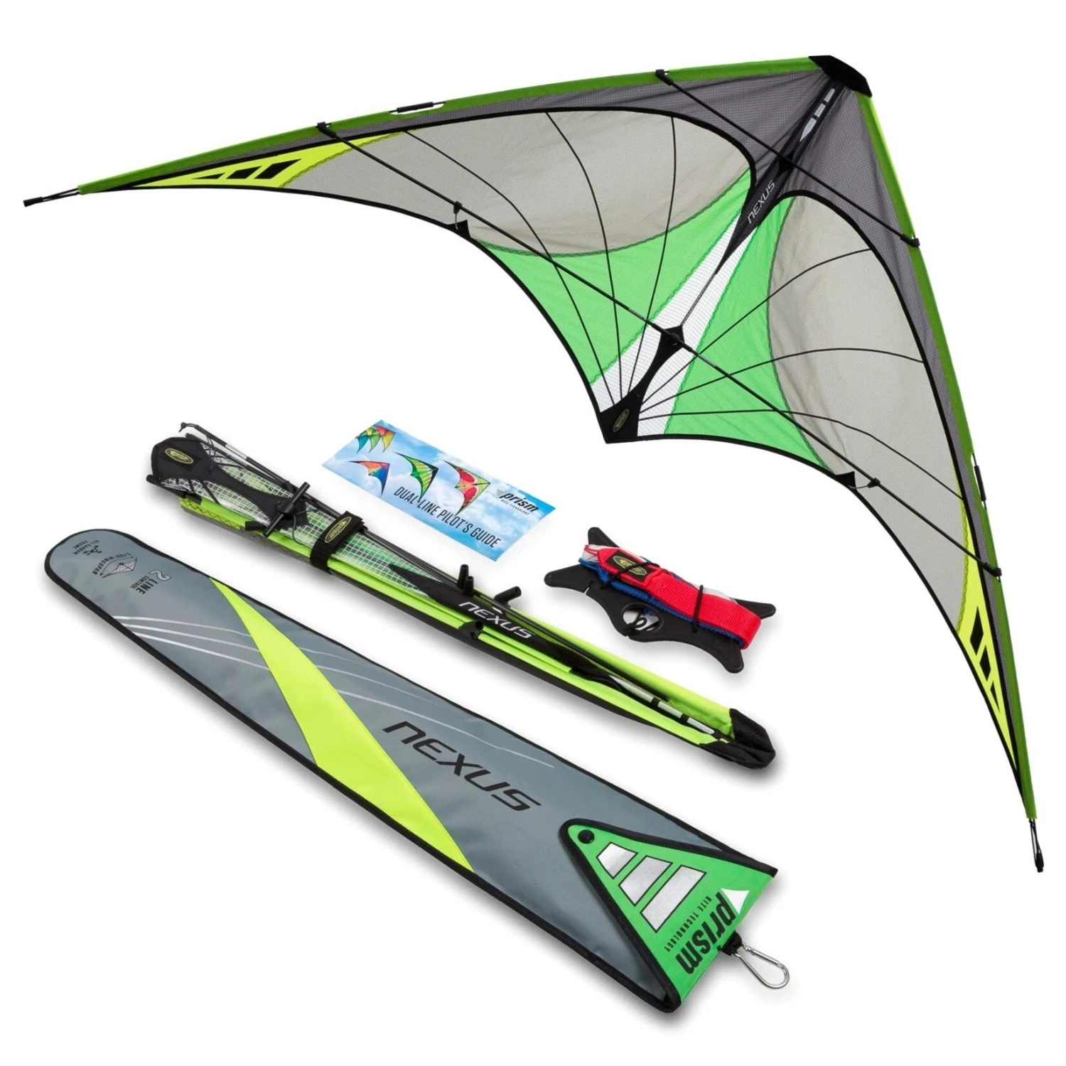 Prism Nexus 2.0 Graphite - Dual Line Kite 3 Prism Nexus 2.0 Graphite - Dual Line Kite