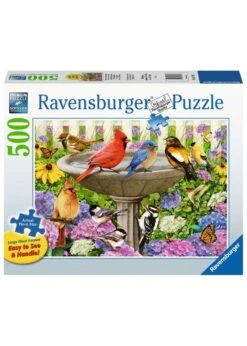 Ravensburger At The Birdbath - 500 Piece Puzzle