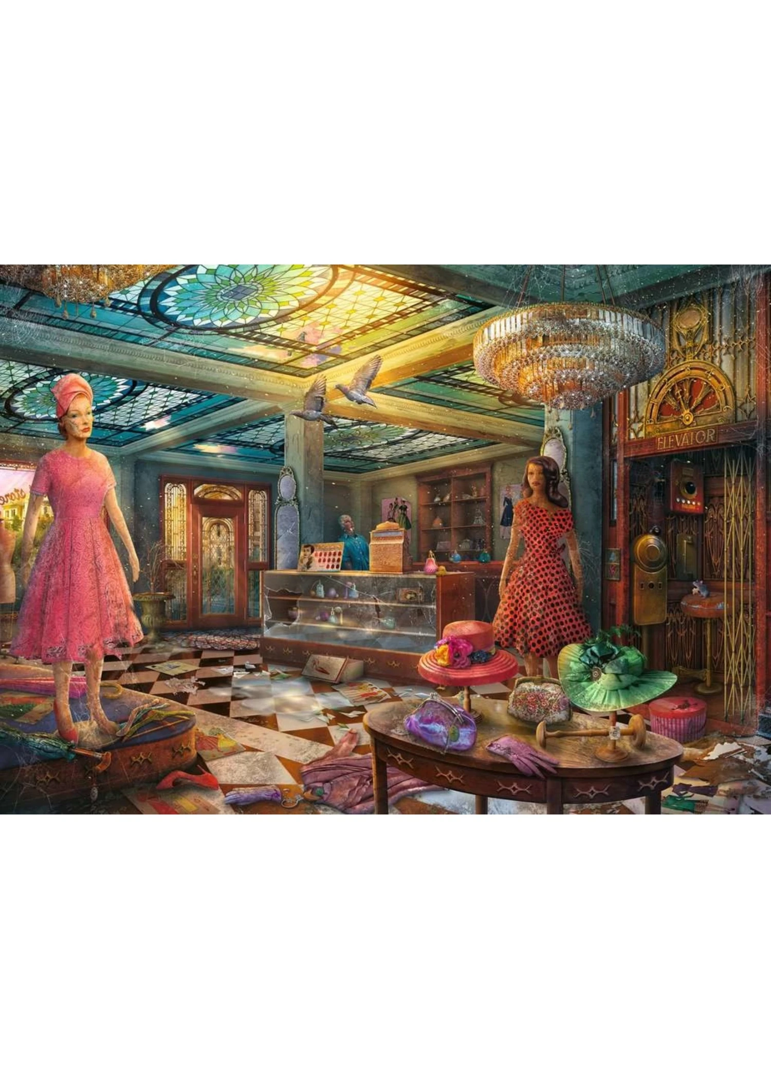 Ravensburger Deserted Department Store - 1000 Piece Puzzle 4 Ravensburger Deserted Department Store - 1000 Piece Puzzle - Image 2