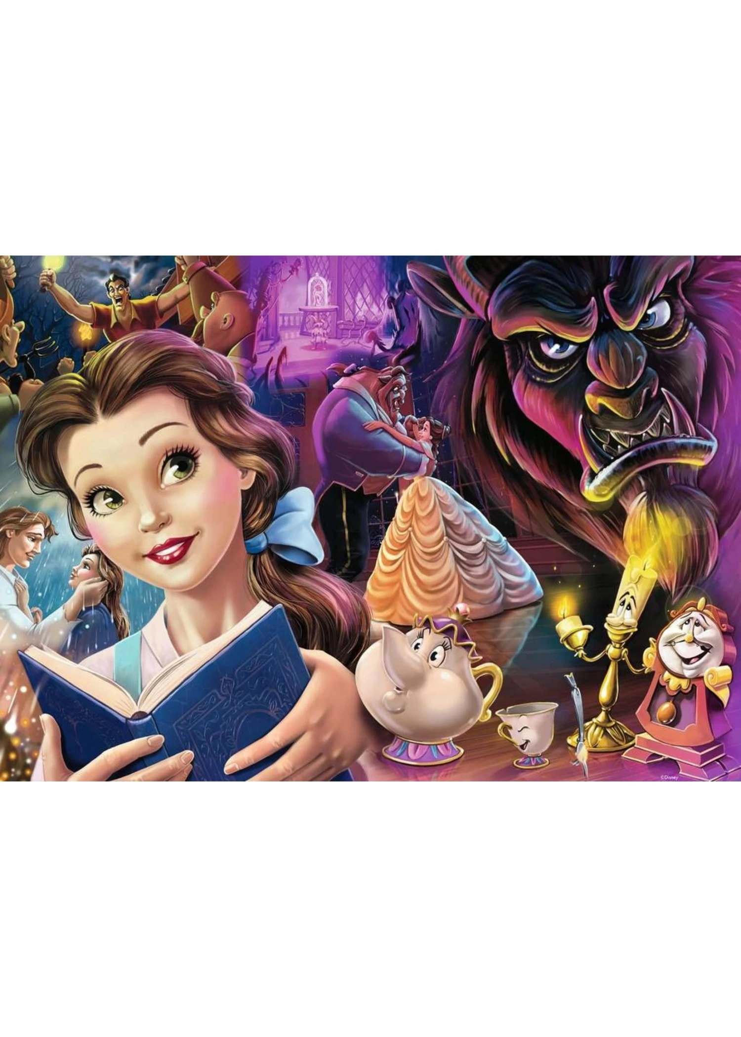 Ravensburger Disney Princess Collector's Edition: Belle - 1000 Piece Puzzle 4 Ravensburger Disney Princess Collector's Edition: Belle - 1000 Piece Puzzle - Image 2