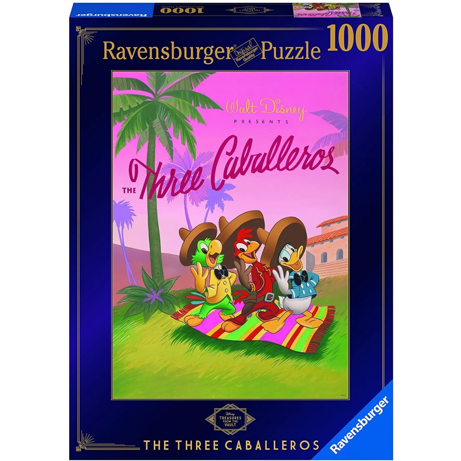 Ravensburger Disney Vault: The Three Caballeros - 1000 Piece Puzzle 3 Ravensburger Disney Vault: The Three Caballeros - 1000 Piece Puzzle
