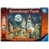 Ravensburger Halloween House - 300 Piece Puzzle -BOARDGAMES Sales ravensburger halloween house 300 piece puzzle