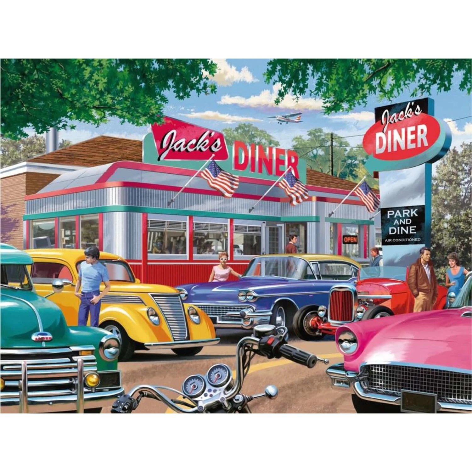 Ravensburger Meet You At Jack's - 750 Piece Puzzle 4 Ravensburger Meet You At Jack's - 750 Piece Puzzle - Image 2