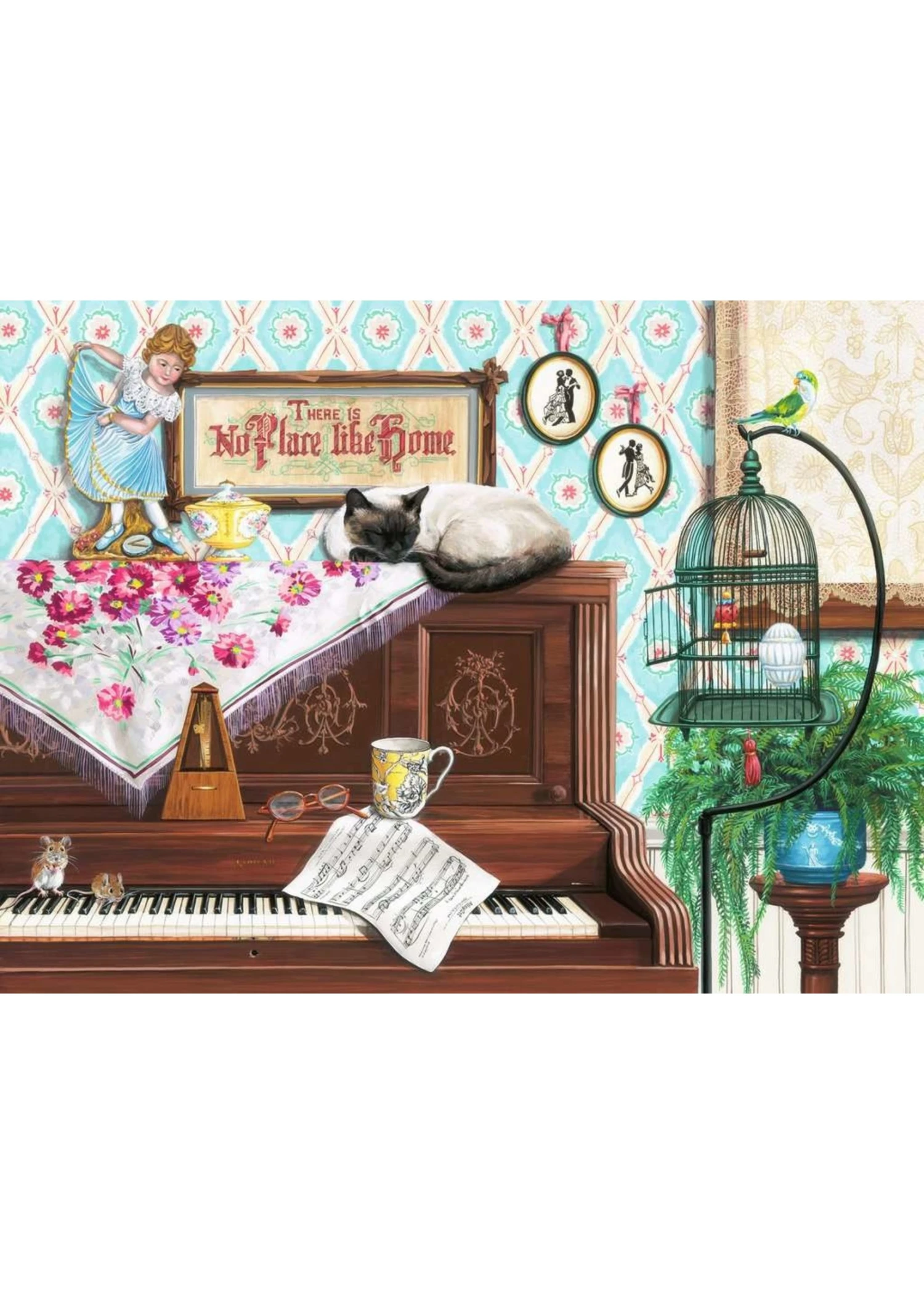 Ravensburger Piano Cat - 750 Piece Puzzle 4 Ravensburger Piano Cat - 750 Piece Puzzle - Image 2