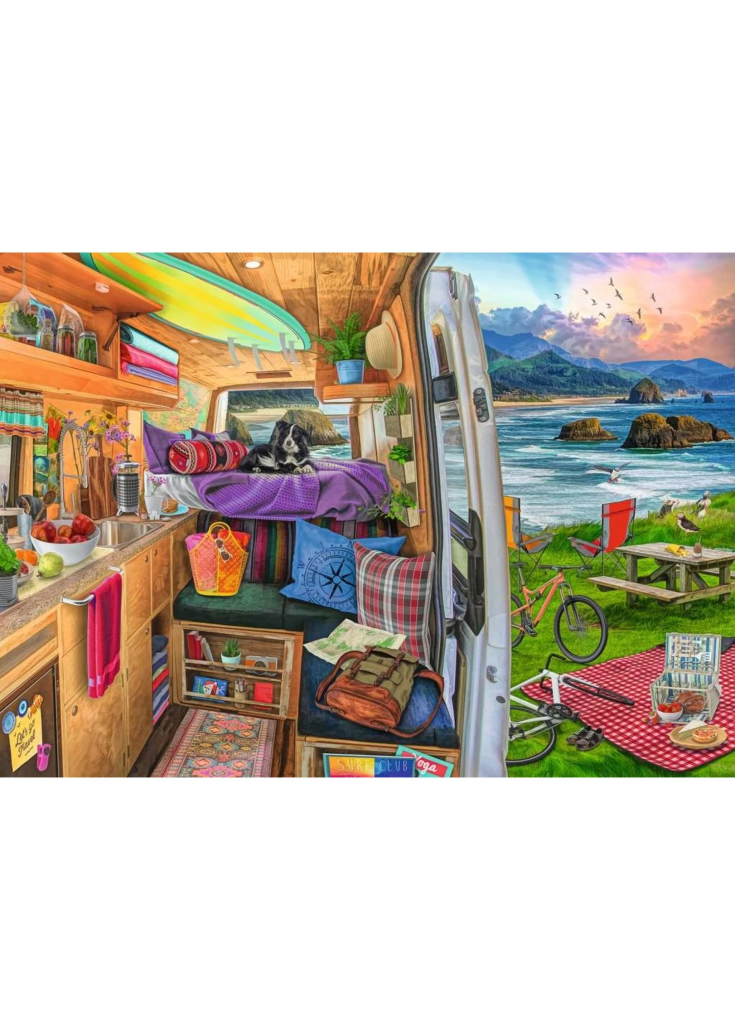 Ravensburger Rig Views - 1000 Piece Puzzle 4 Ravensburger Rig Views - 1000 Piece Puzzle - Image 2