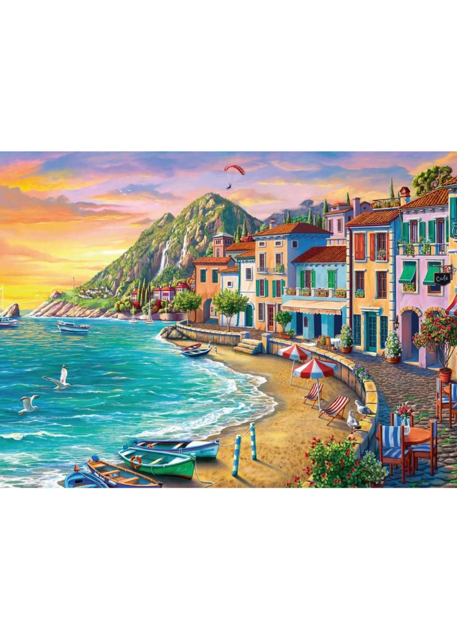 Ravensburger Romantic Sunset - 750 Piece Puzzle 4 Ravensburger Romantic Sunset - 750 Piece Puzzle - Image 2
