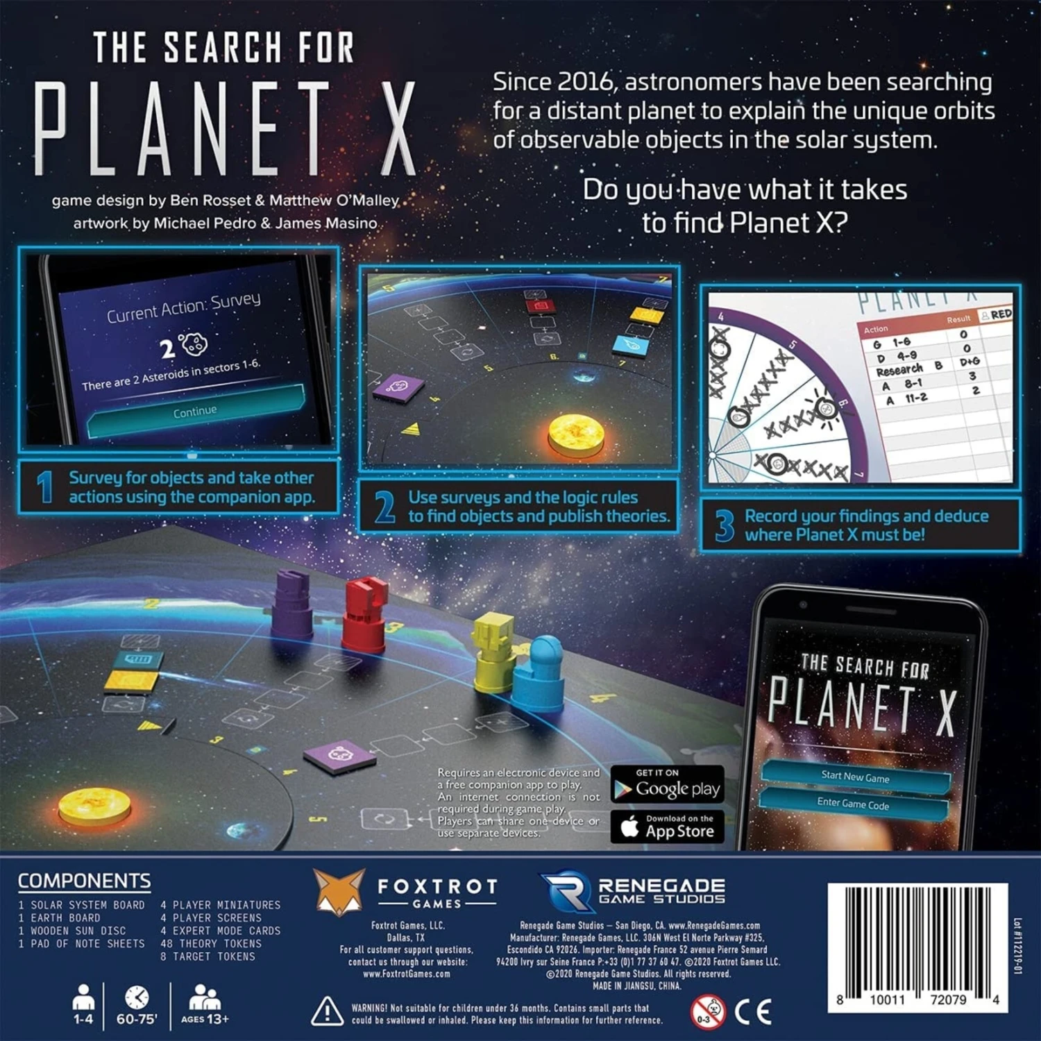 Renegade Game Studios The Search For Planet X 4 Renegade Game Studios The Search For Planet X - Image 2