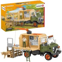 Schleich 42475 - Big Truck Animal Rescue