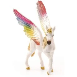 Schleich 70577 - Winged Rainbow Unicorn Foal -BOARDGAMES Sales schleich 70577 winged rainbow unicorn foal 1