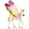 Schleich 70577 - Winged Rainbow Unicorn Foal -BOARDGAMES Sales schleich 70577 winged rainbow unicorn foal