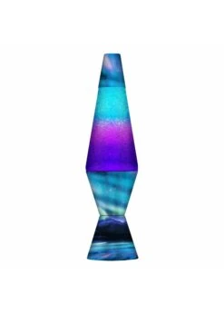 SCHYLLING 14.5'' Lava Lamp - Colormax Northern Lights Glitter